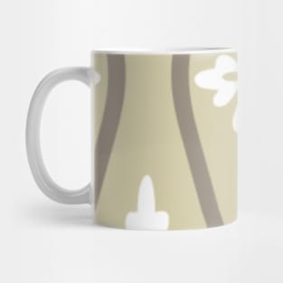 Flower clay design Mug